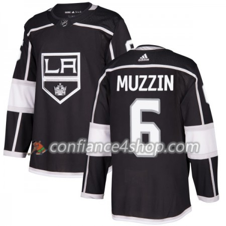 Adidas Maillot de Hockey Los Angeles Kings Jake Muzzin 6 2017-2018 Noir Authentic - Homme